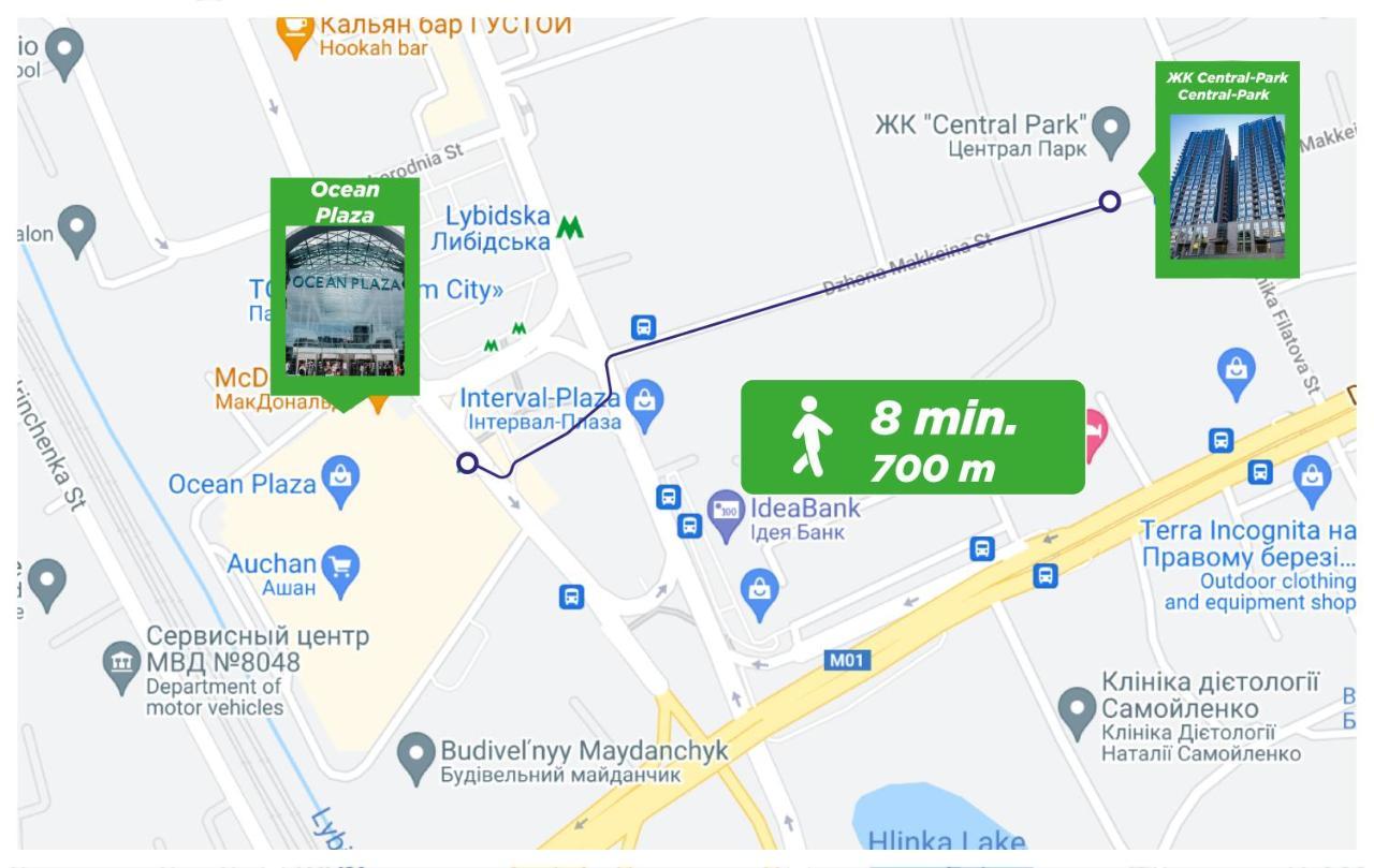 Petrovdom Apartaments 8-188 In Rc Central Park, 7 John Mccain Street Kiev Buitenkant foto